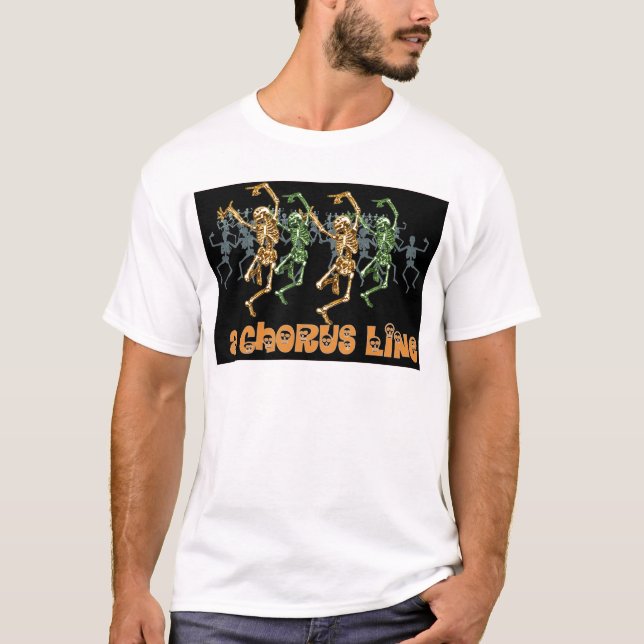 Halloween Chorus Line T-Shirt (Front)