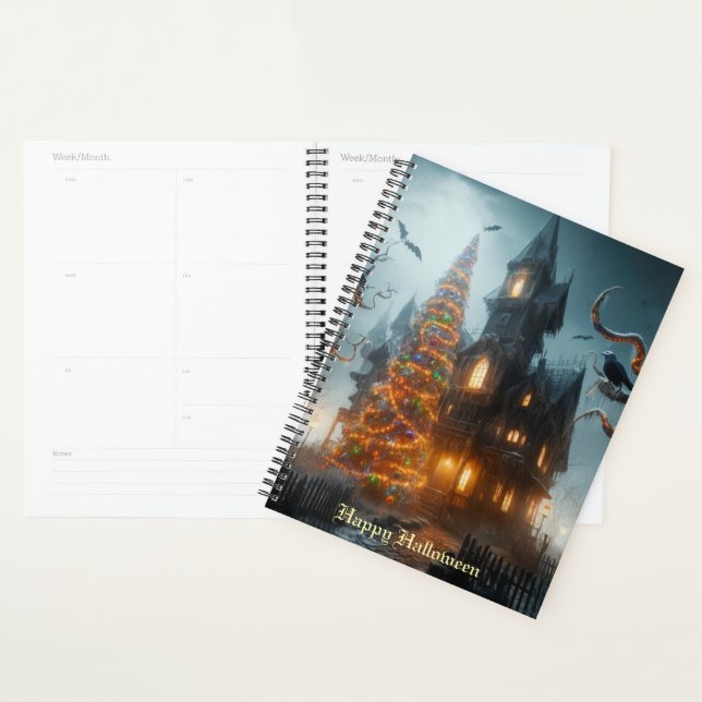 Halloween Christmas Calendar Planner (Display)