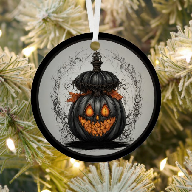 Halloween Christmas Metal Tree Decoration (Insitu)
