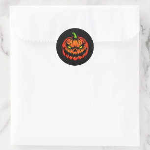 Halloween  classic round sticker