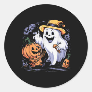 Halloween Classic Round Sticker