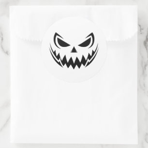 Halloween  classic round sticker