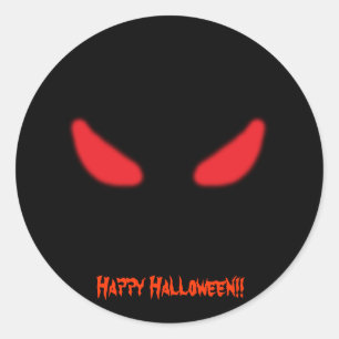 Halloween Classic Round Sticker