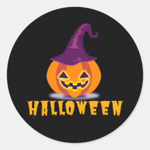 Halloween Classic Round Sticker