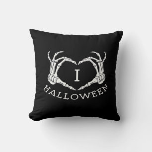 Halloween! Classic - Skeleton Hands Heart Cushion