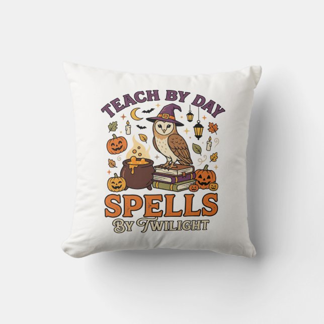Halloween Classroom Moonlight Magic Cushion (Front)