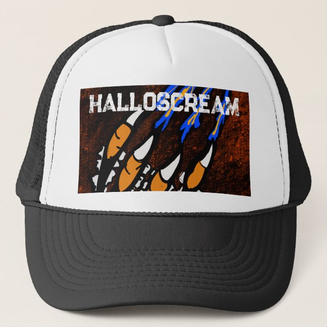 HALLOWEEN CLAWS TRUCKER HAT (Front)