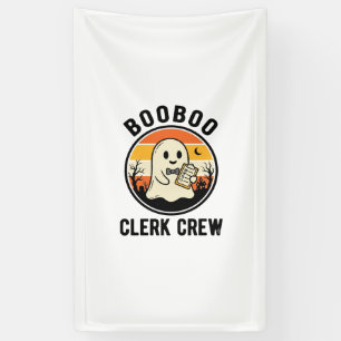 Halloween Clerk BooBoo Ghost Crew Vintage_1 Banner