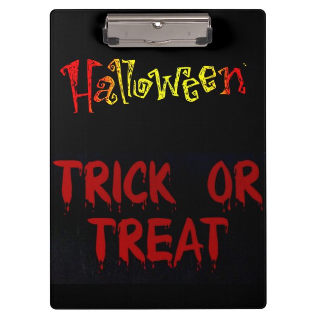 Halloween Clipboard (Front)