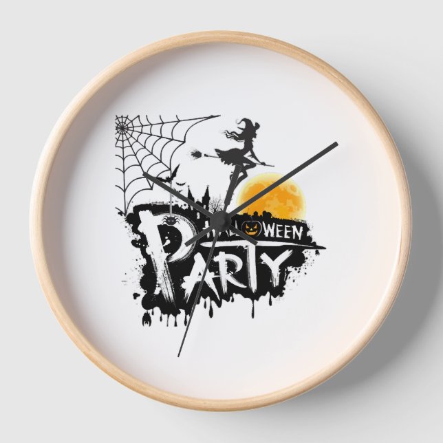 Halloween                      clock (Front)