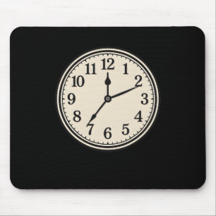 Halloween Clock Costume Funny Diy Easy Halloween C Mouse Mat