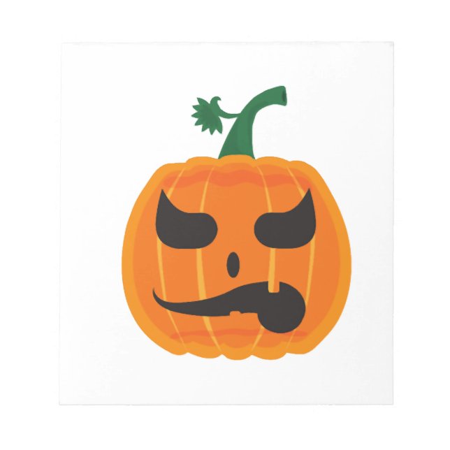 Halloween Clothing Notepad (Front)