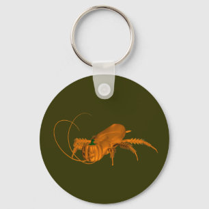Halloween Cockroach Key Ring
