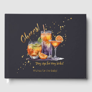 Halloween Cocktail Drinks Baby Shower Guest Book