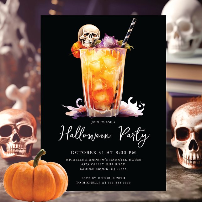 Halloween Cocktail Party Invitation (Creator Uploaded)
