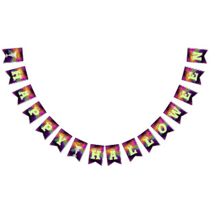 Halloween Cocktail Party Silly Pumpkin Bunting