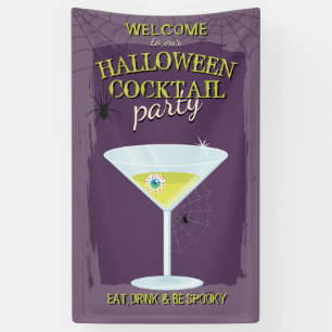 Halloween Cocktails Banner