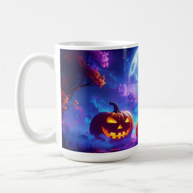 Halloween Coffee, Cocoa- or Tea Mug (Left)