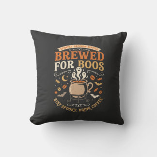 Halloween Coffee Ghost Celebration Cushion
