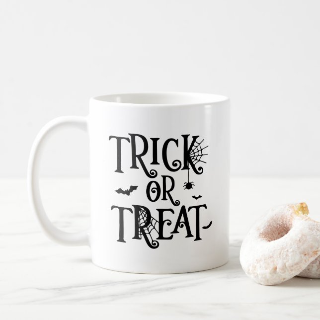 Halloween  coffee mug (With Donut)