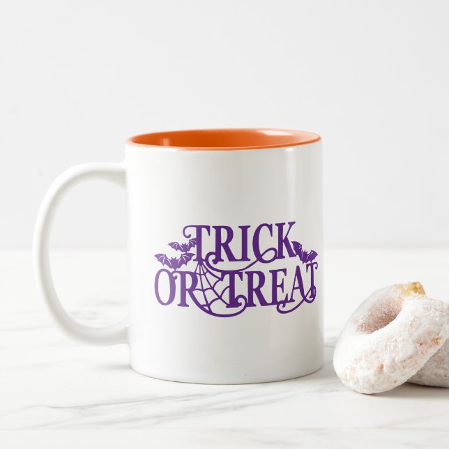Halloween Coffee Mug (With Donut)