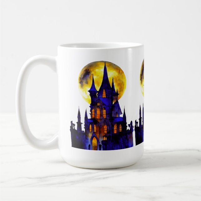 halloween coffee mug (Left)