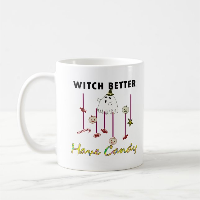 Halloween Coffee Mug (Left)