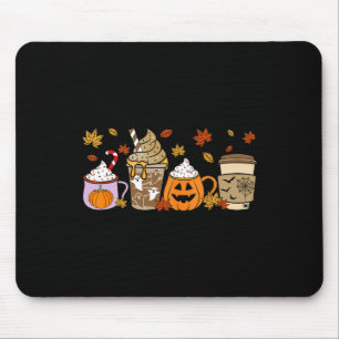 Halloween Coffee Pumpkin Latte Spice Costume Men W Mouse Mat