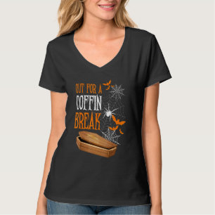 Halloween Coffin Break Halloween Costume T-Shirt