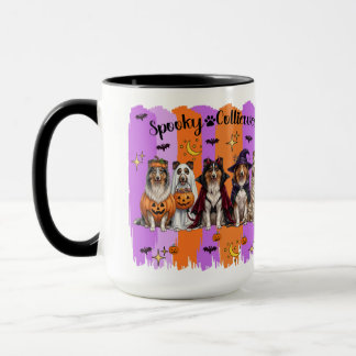 Halloween Collies Mug