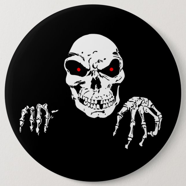 Halloween Colossal, 6 Inch Round Button (Front)
