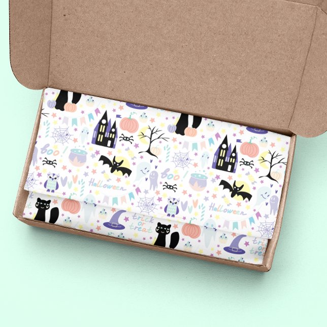 Halloween Colourful Business Tissue Paper (Creator Uploaded)