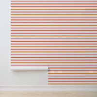 Halloween Colourful Striped Pink and Orange