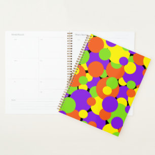 Halloween Colours   Circles   Planner
