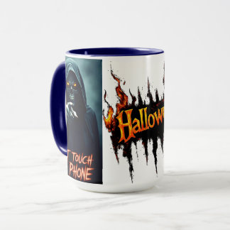 Halloween Combo Mug! 👻☕#HalloweenMug #CreepyCuteC Mug