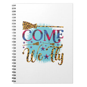 Halloween Come We Fly Notebook