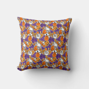 Halloween Comic Pattern Cushion