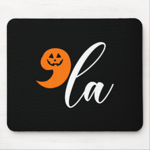 Halloween Comma La Funny Pumpkin Kamala Harris Pre Mouse Mat