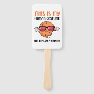 Halloween Cookie Hand Fan