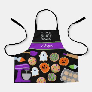 HALLOWEEN COOKIE MAKER APRON