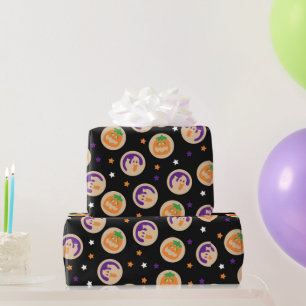 Halloween Cookie Wrapping Paper Gift Wrap