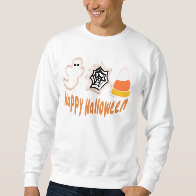 Halloween Cookies Baker Baking Sweatshirt (Front)