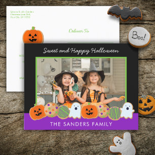HALLOWEEN COOKIES PHOTO  POSTCARD