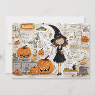 Halloween Cookup Invitation