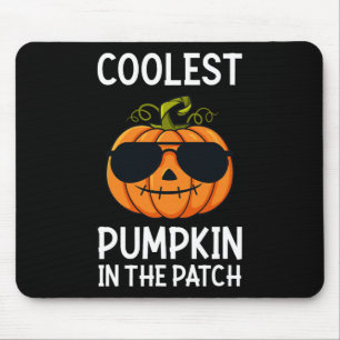 Halloween Coolest Pumpkin In The Patch Boys Girls Mouse Mat