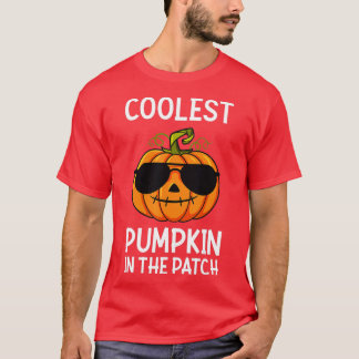 Halloween Coolest Pumpkin In The Patch Boys Girls  T-Shirt