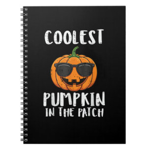 Halloween Coolest Pumpkin Patch Costume Men Boys K Notebook