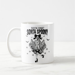 Halloween Coquette Funny Spooky Ghost Tri-Blend Sh Coffee Mug