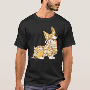 Halloween Corgi Mummy For Corgi Dog T-Shirt