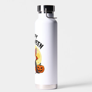 Halloween Corgiween, Spooky Corgi Dog Water Bottle
